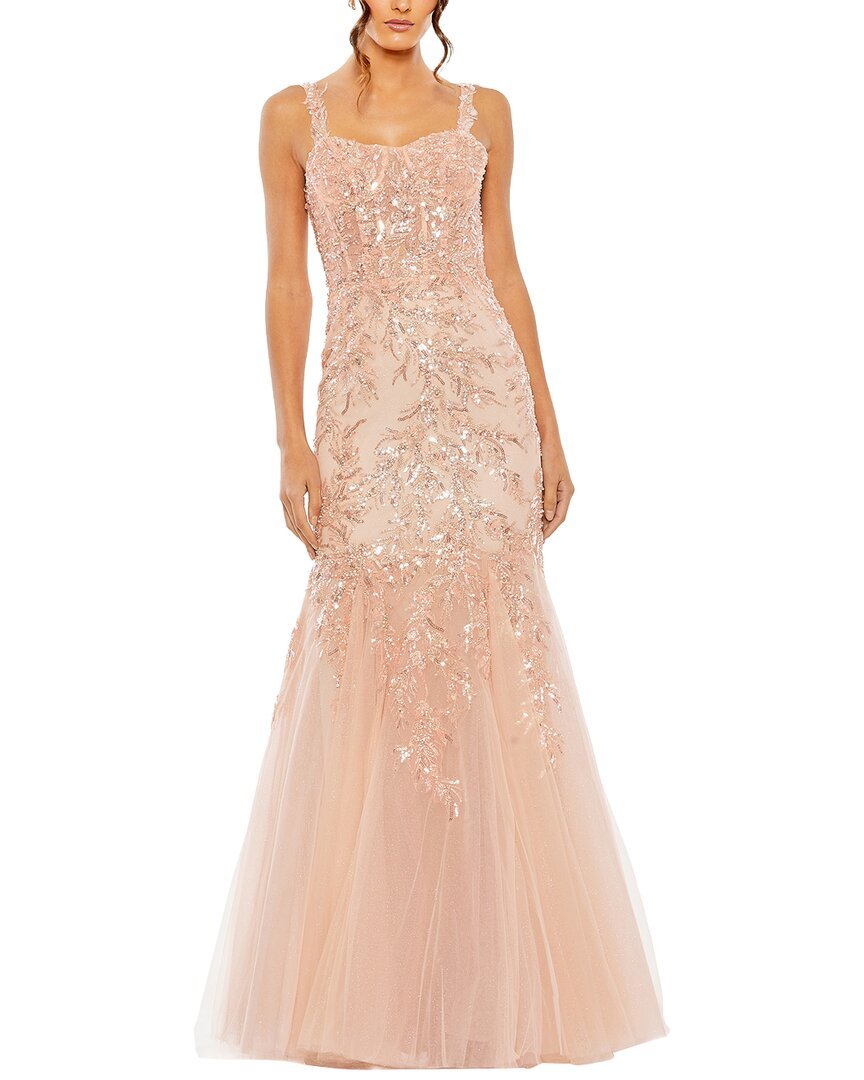 Mac Duggal Corset Detailed Embellished Gown